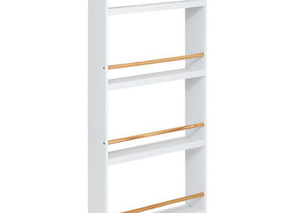 Kinder Bücherregal 4 Regale weiß H118cm