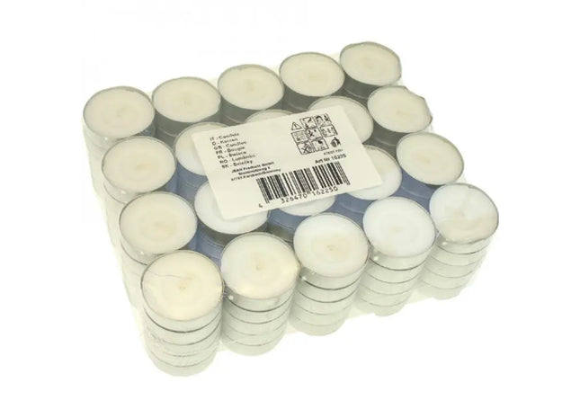 100er Pack Teelichter im Blockformat – Effizient und Lange Brenndauer TK Gruppe® Grosshandel 