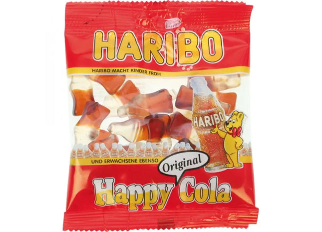 100g Haribo Happy Cola Sweet Treat - Delicious Candy for Snacking & Sharing, Ideal for Sweet Tooth TK Gruppe® Grosshandel 