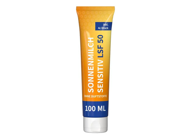 100ml Sonnencreme LSF 50 Sensitiv - Extra Schutz, FullbodyPrint TK Gruppe® Grosshandel 