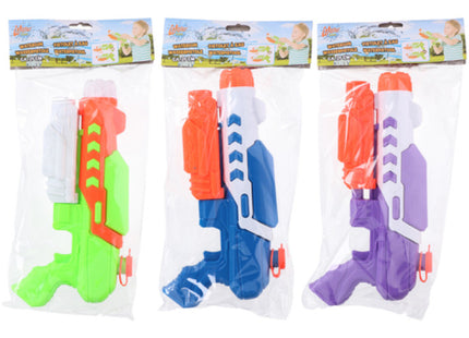 28,5 cm großer Water Blaster 3ass ABS – Vielseitiger Wasserstrahler für sommerliches Spielen im Freien TK Gruppe® Grosshandel 