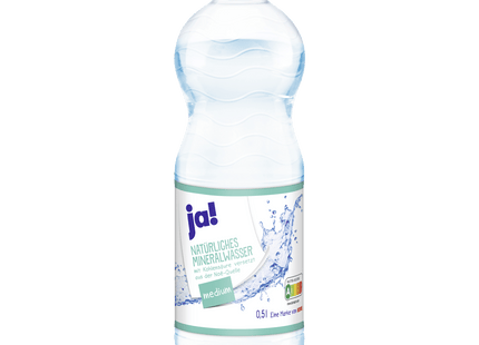 ja! Mineralwasser Medium 0,5l