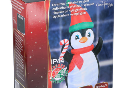 210cm Holiday Penguin Statue: Perfect for Festive Christmas Decor and Seasonal Displays TK Gruppe® Grosshandel 