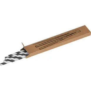 10er Set Schwarze Trinkhalme: Stilvoll & Praktisch TK Gruppe® Grosshandel 