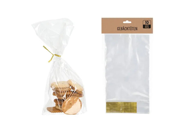 10er Set Spritzbeutel für Gebäck, Perfekt für Bäcker, 14x26x4cm TK Gruppe® Grosshandel 