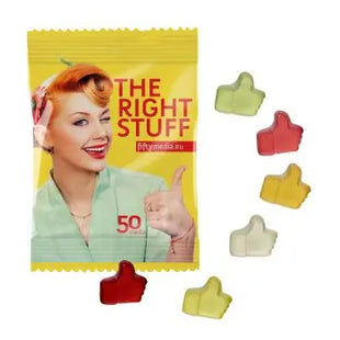 10g Standard-Fruchtgummi im klassischen Tütchen mit Personalisierung TK Gruppe® Grosshandel 