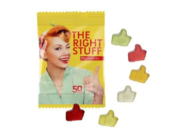 10g Standard-Fruchtgummi im klassischen Tütchen mit Personalisierung TK Gruppe® Grosshandel 