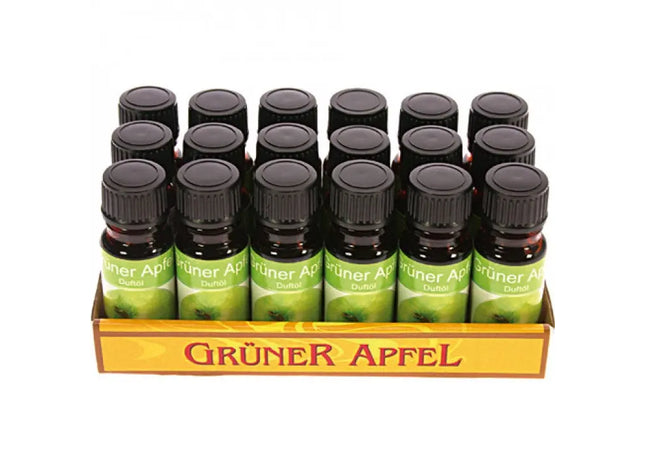 10ml Glass Bottle of Green Apple Aroma Essence - Natural Oil for Diffusers, Humidifiers, Aromatherapy TK Gruppe® Grosshandel 