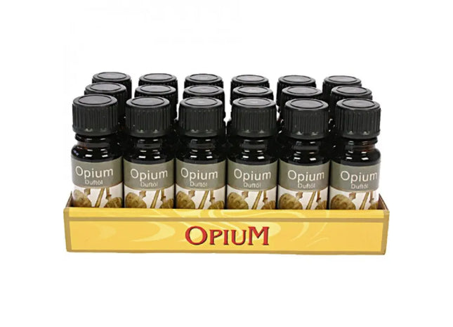 10ml Glass Bottle of Opium Inspired Aroma Oil - Exotic Fragrance Essence for Aromatherapy and Home TK Gruppe® Grosshandel 