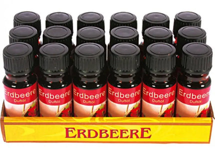 10ml Glass Bottle of Strawberry Scented Aroma Oil - Sweet Fragrance for Home and Crafts TK Gruppe® Grosshandel 