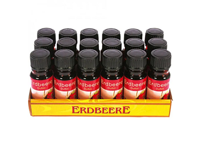 10ml Glass Bottle of Strawberry Scented Aroma Oil - Sweet Fragrance for Home and Crafts TK Gruppe® Grosshandel 
