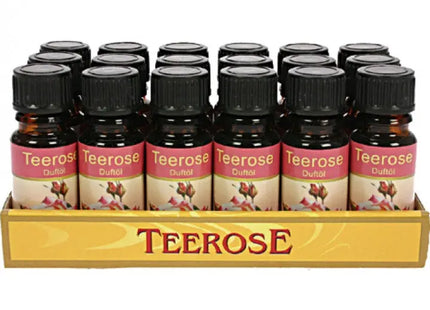 10ml Glass Bottle of Tea Rose Scented Essential Oil - Aromatic Fragrance for Home and Personal Use TK Gruppe® Grosshandel 