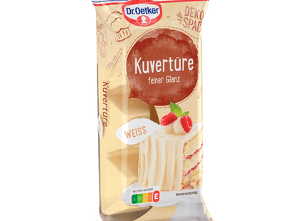 Dr, Oetker Kuvertüre Weiß 150g