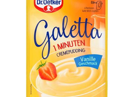 Dr, Oetker Galetta Cremepudding Vanille-Geschmack 80g