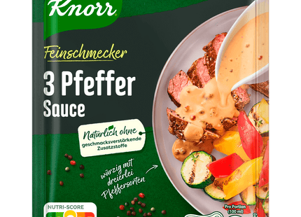 Knorr Feinschmecker 3 Pfeffer Soße 250 ml