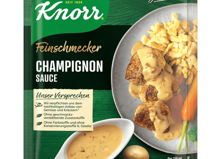 Knorr Feinschmecker Champignon Rahm Soße 250 ml