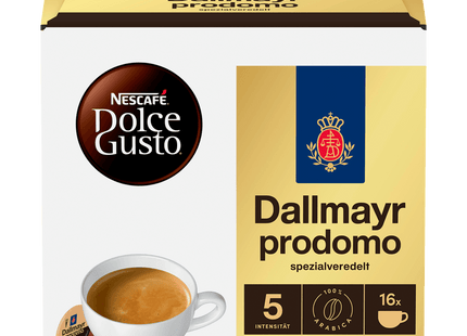 Nescafé Dolce Gusto Dallmayr Prodomo 112g, 16 Kapseln