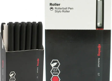 12-Pack Rotring Red Rollerball Pens: 0.7mm Tip for Smooth Writing, Precision, and Quantity in Bulk TK Gruppe® Grosshandel 
