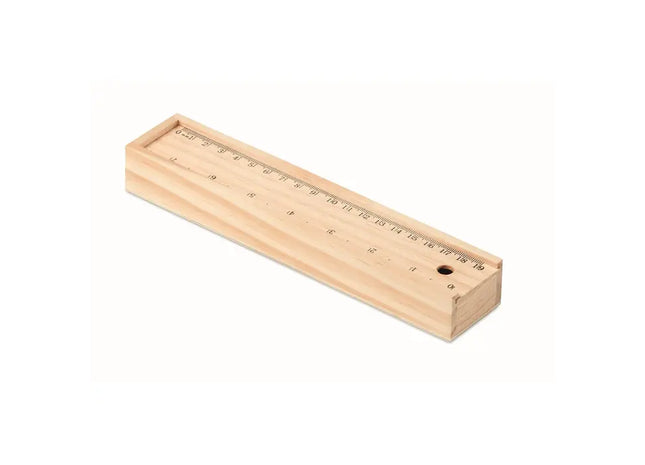 12-teiliges Schreibset aus Holz - Hochwertiges Schreibwaren-Set TODO SET, perfekt für Büro & Schule TK Gruppe® Grosshandel 