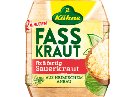 Kühne Fasskraut Fix&Fertig Sauerkraut 650g