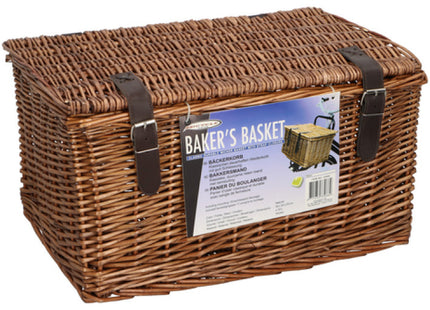 Geflochtener Brotkorb, Kastanie, 45x30x25 cm - Artisan Bäckerei Aufbewahrungsorganizer TK Gruppe® Grosshandel 