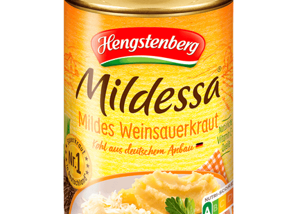 Hengstenberg Mildessa Mildes Weinsauerkraut 520g