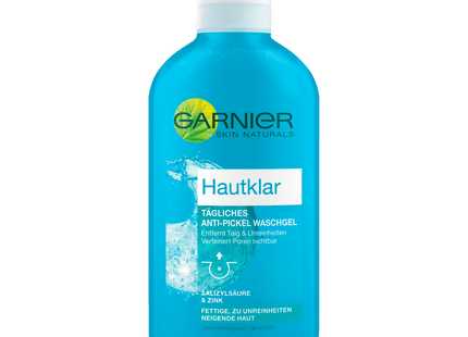 Garnier Hautklar Anti-Pickel Wasch-Gel 200ml