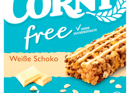 Corny Free Müsliriegel Weiße Schokolade 6x20g