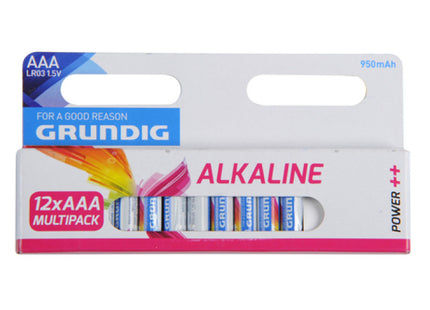 12er-Pack LR3 AAA-Batterien – Hochleistungszellen für verschiedene elektronische Geräte TK Gruppe® Grosshandel 