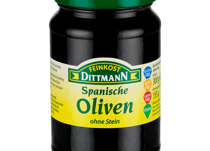 Feinkost Dittmann Spanische Oliven schwarz 155g