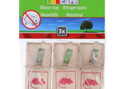 3er-Pack Nagerfalle - Effektive Mausefallen im Set TK Gruppe® Grosshandel 