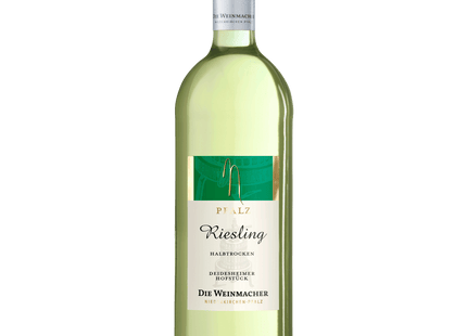 Die Weinmacher Weißwein Riesling Deidesheimer Hofstück halbtrocken 1l