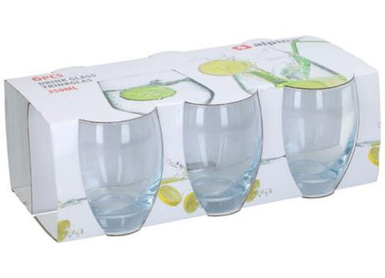 350ml Trinkglas - 7,7x10cm, Klare Trinkbecher für den Alltag TK Gruppe® Grosshandel 