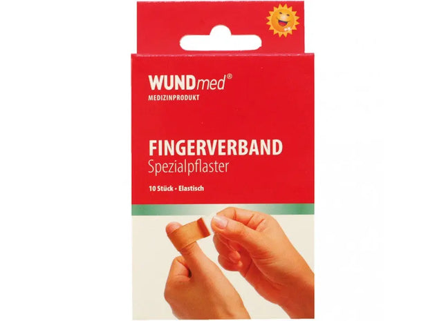 12x2cm Fingerbandagen, 10er-Pack - Flexibler Schutz für Fingerwunden TK Gruppe® Grosshandel 