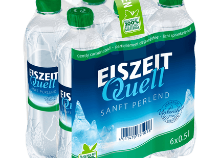 EiszeitQuell Mineralwasser sanft perlend 6x0,5l