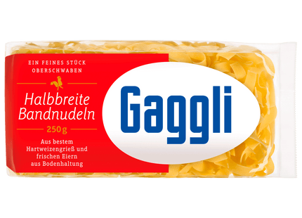 Gaggli Bandnudeln 8mm 250g