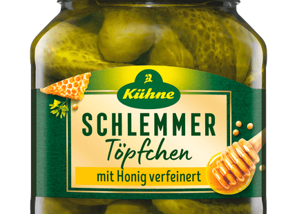 Kühne Schlemmertöpfchen süße Gürkchen 300g