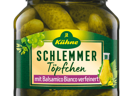 Kühne Schlemmertöpfchen mild-würzige Gürkchen 300g