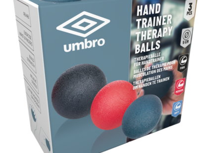 3-teiliges Handtherapie-Trainingsball-Set, Übungsset zur Griffstärkung TK Gruppe® Grosshandel 