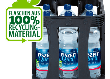 EiszeitQuell Mineralwasser perlend 9x1l