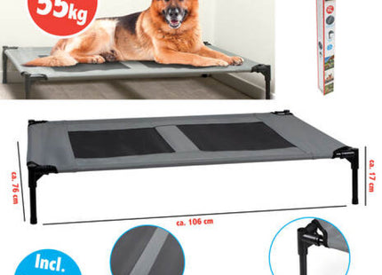 Orthopädisches Hundebett – bequeme Haustiermatratze, stützender Memory-Schaum, waschbarer Bezug TK Gruppe® Grosshandel 