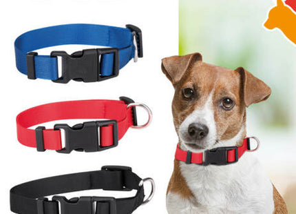 Kleines Hundehalsband 3as – verstellbar, bequeme Passform, strapazierfähiges Nylon, sicherer Verschluss TK Gruppe® Grosshandel 