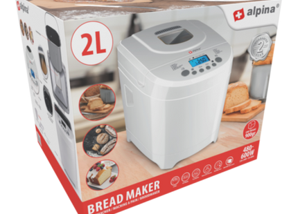 2L Brotbackautomat 230V - Effiziente Heimbäckerei-Maschine für handwerkliche Brote TK Gruppe® Grosshandel 