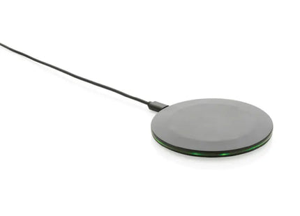 15W-Schnellladegerät Kabellos aus RCS Recyceltem Kunststoff - Schwarz Umweltfreundlich, Qi-fähig TK Gruppe® Grosshandel 