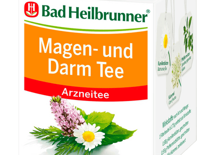 Bad Heilbrunner Arzneitee Magen- und Darm Tee 14g, 8 Beutel