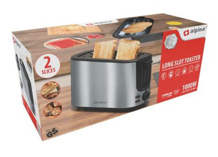 1000W Hochleistungs-Toaster aus Edelstahl, 230V - Effiziente Toast-Technologie TK Gruppe® Grosshandel 