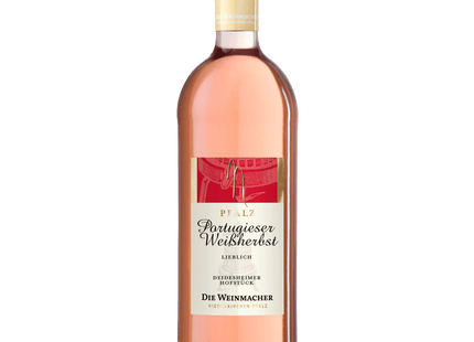 Die Weinmacher Deidesheimer Hofstück Rosé Portugieser Weißherbst lieblich 1l