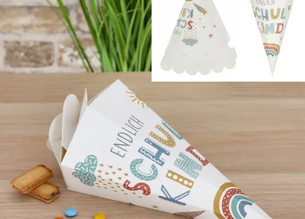 16x30x16cm Schultüte für den Schulanfang, Bildungsfördernd TK Gruppe® Grosshandel 