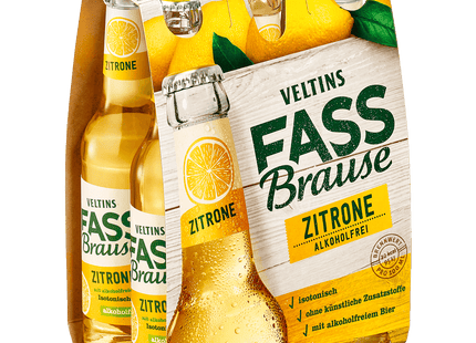 Veltins Fassbrause Zitrone 6x0,33l