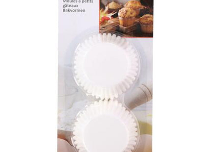 100er-Pack PAP Backförmchen, Antihaft, Umweltfreundliche Muffin- und Cupcake-Förmchen für Backbegeisterte TK Gruppe® Grosshandel 